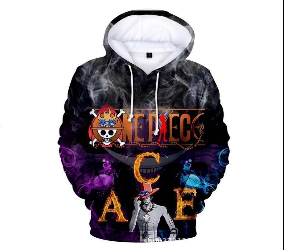 One Piece Ace Hoodie Jackie s Uniquely U Boutique LLC